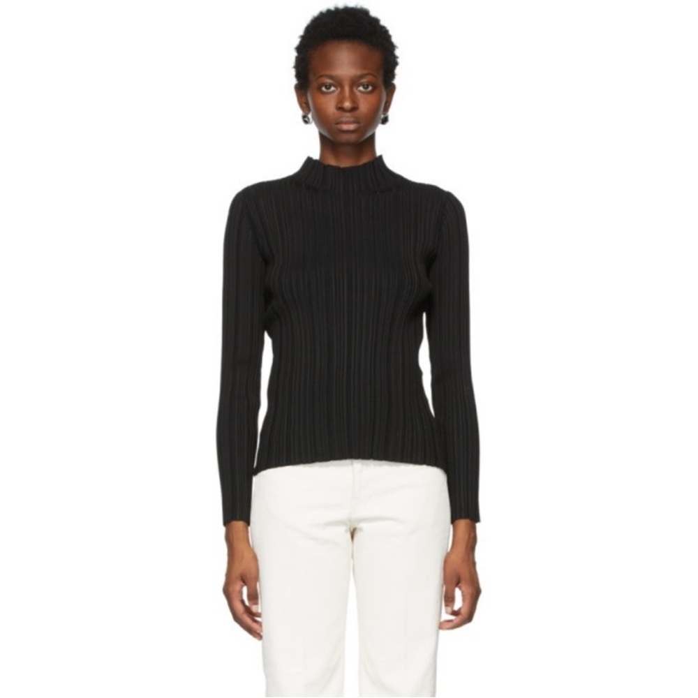 NWT Acne Studios Ribbed Mockneck Shirt